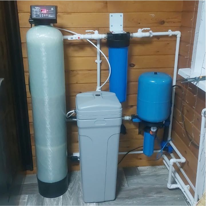 Система умягчения и обезжелезивания воды в п. Хомутово Система умягчения и обезжелезивания воды в п. Хомутово